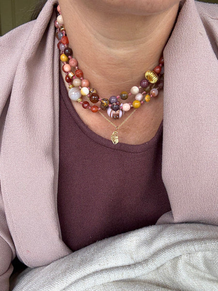 Nadia Versatile Handmade Gemstone Necklace