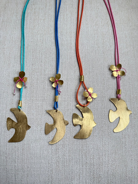 Peace of Mine Dove Necklace – Handcrafted
