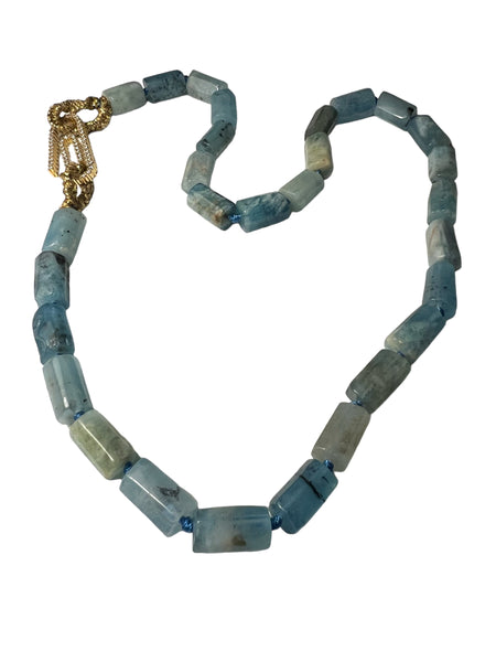 Marina Aquamarine Modern Necklace