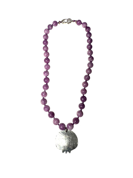 Prosperity Pomegranate Monochrome Necklace