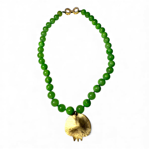 Prosperity Pomegranate Monochrome Necklace