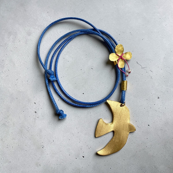 Peace of Mine Dove Necklace – Handcrafted