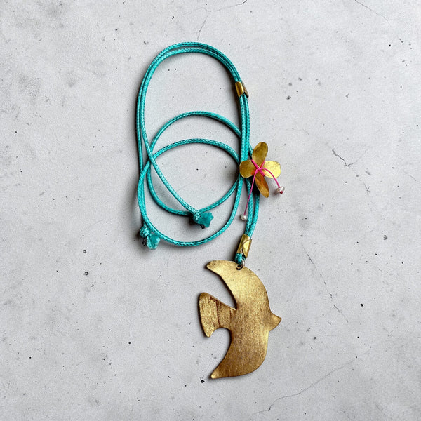 Peace of Mine Dove Necklace – Handcrafted