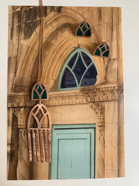 Vintage doors of Al-Salt city in jordan with jewelry inspired by heritage Inamullumani x turquoise Mountain 